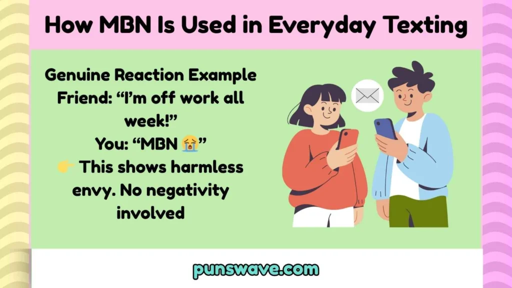How MBN Is Used in Everyday Texting