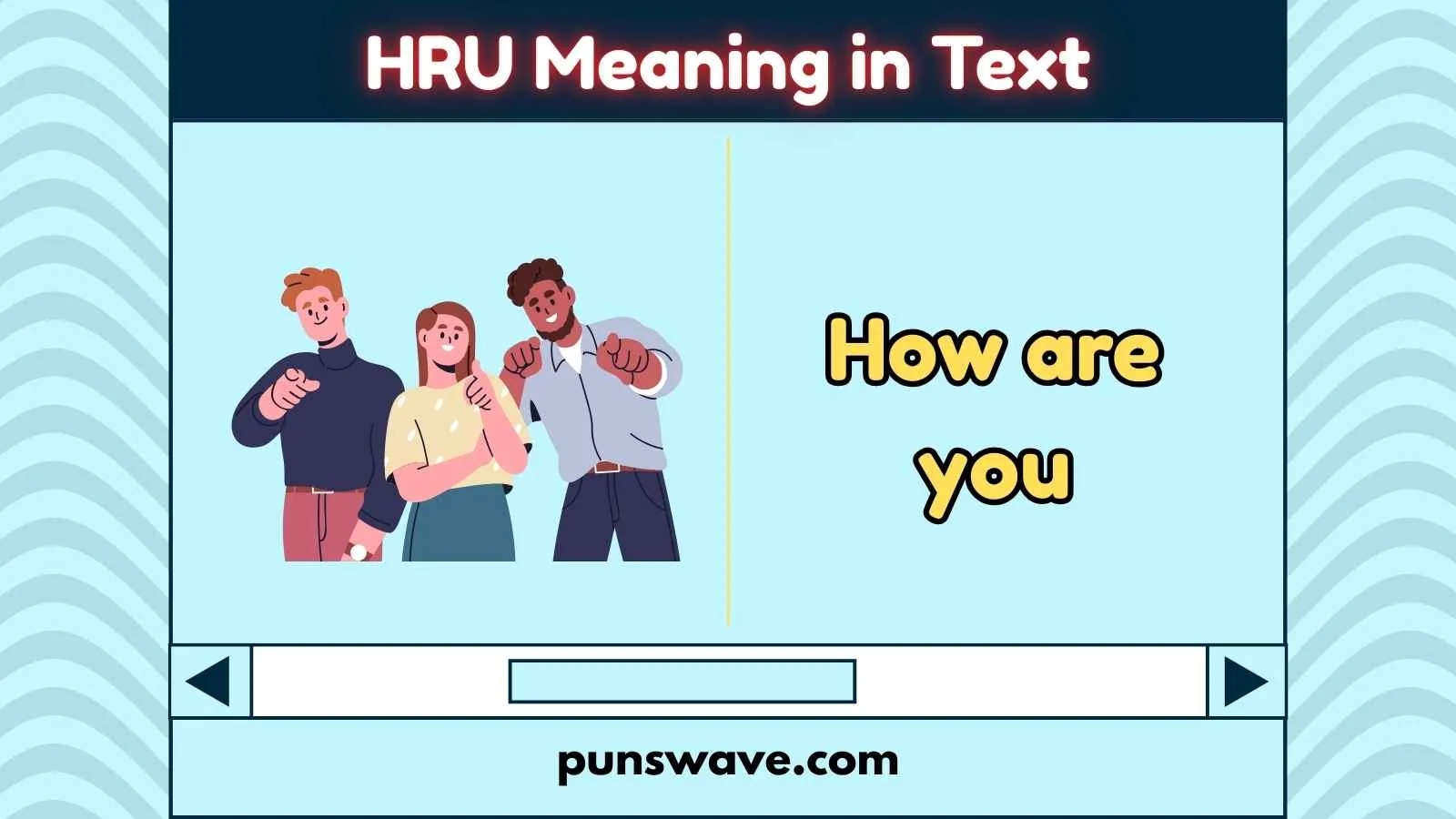 HRU Meaning in Text