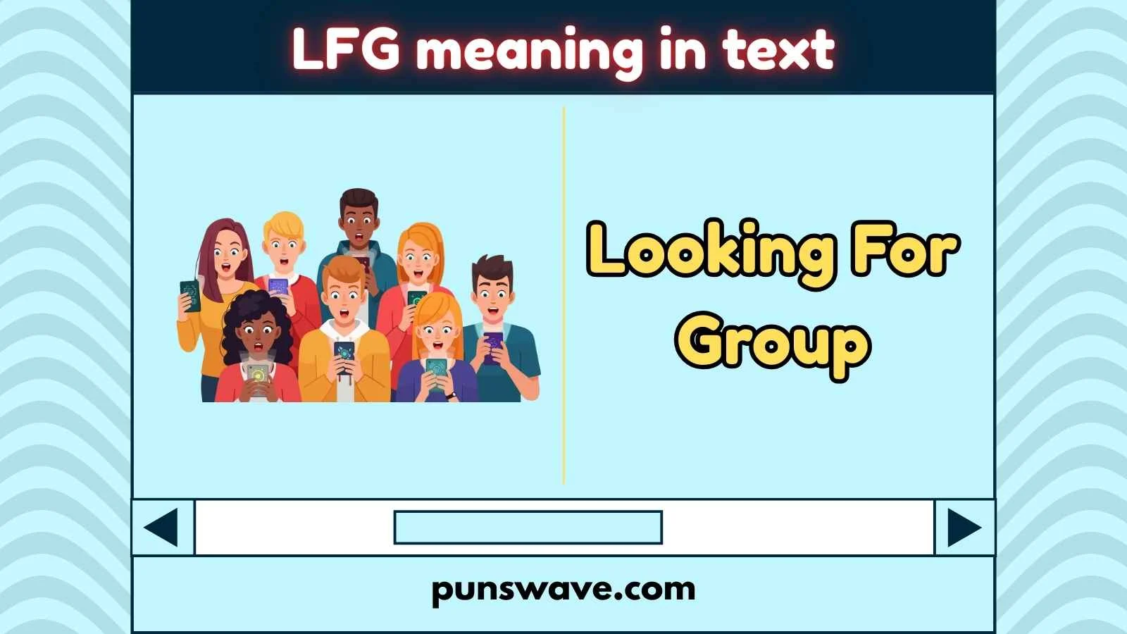 LFG meaning in text