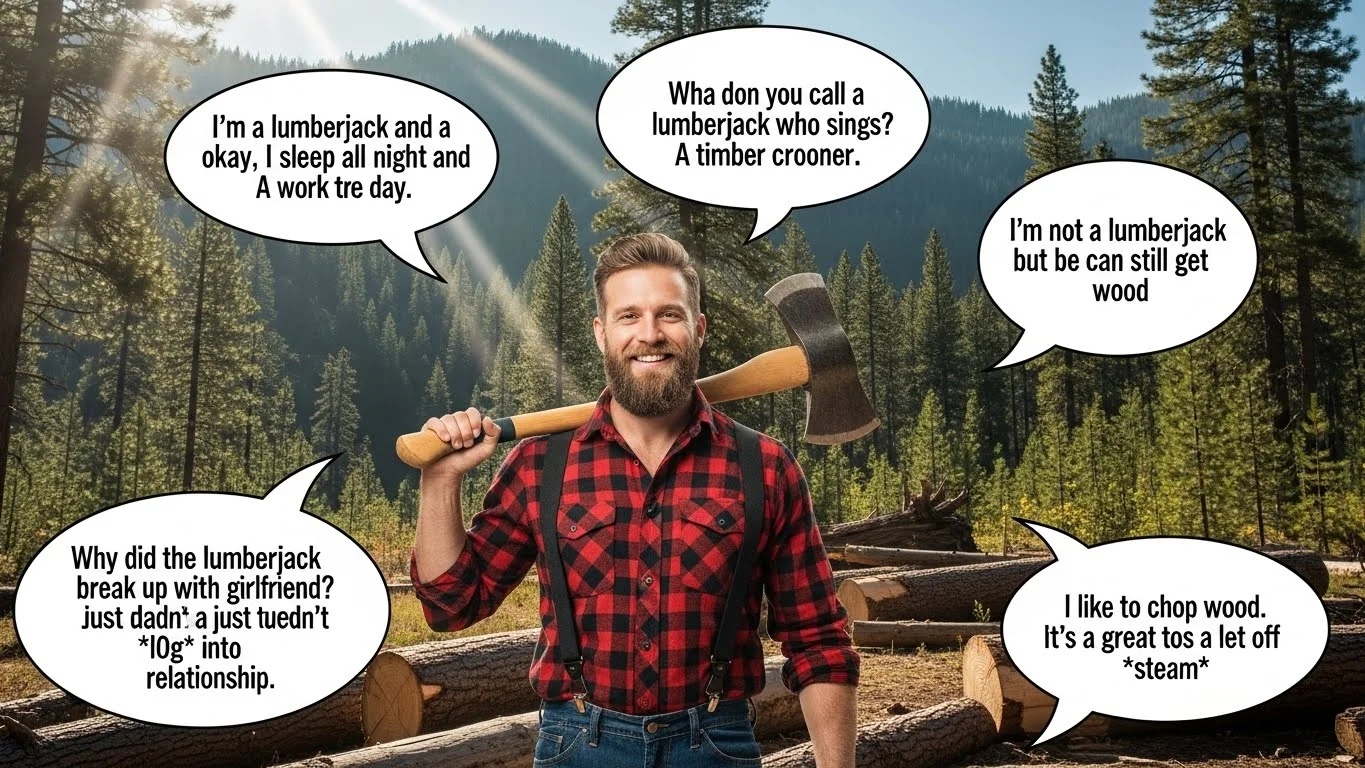 lumberjack puns one liners