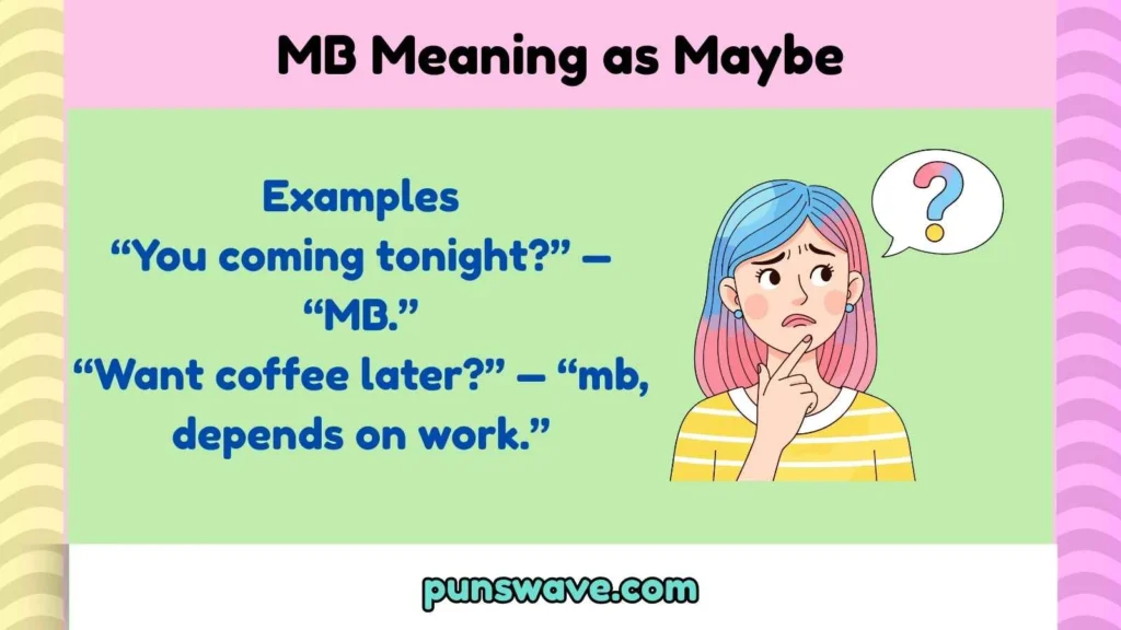 MB Meaning as Maybe