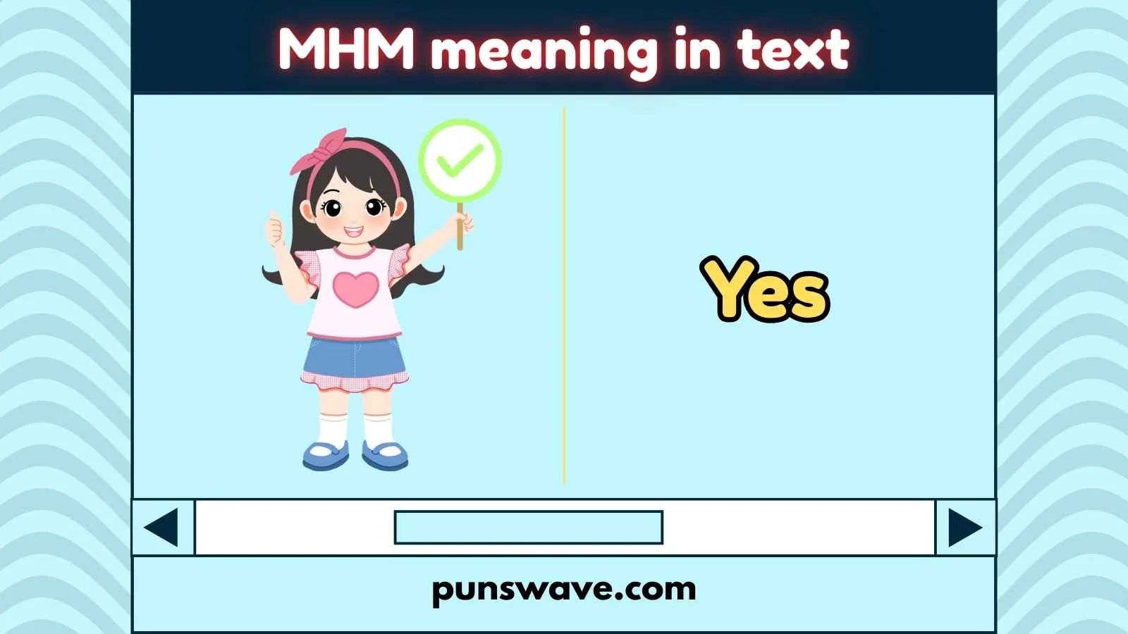 MHM meaning in text