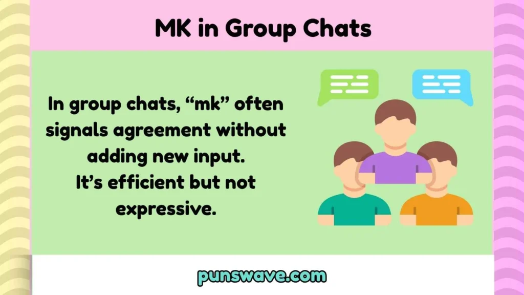 MK in Group Chats