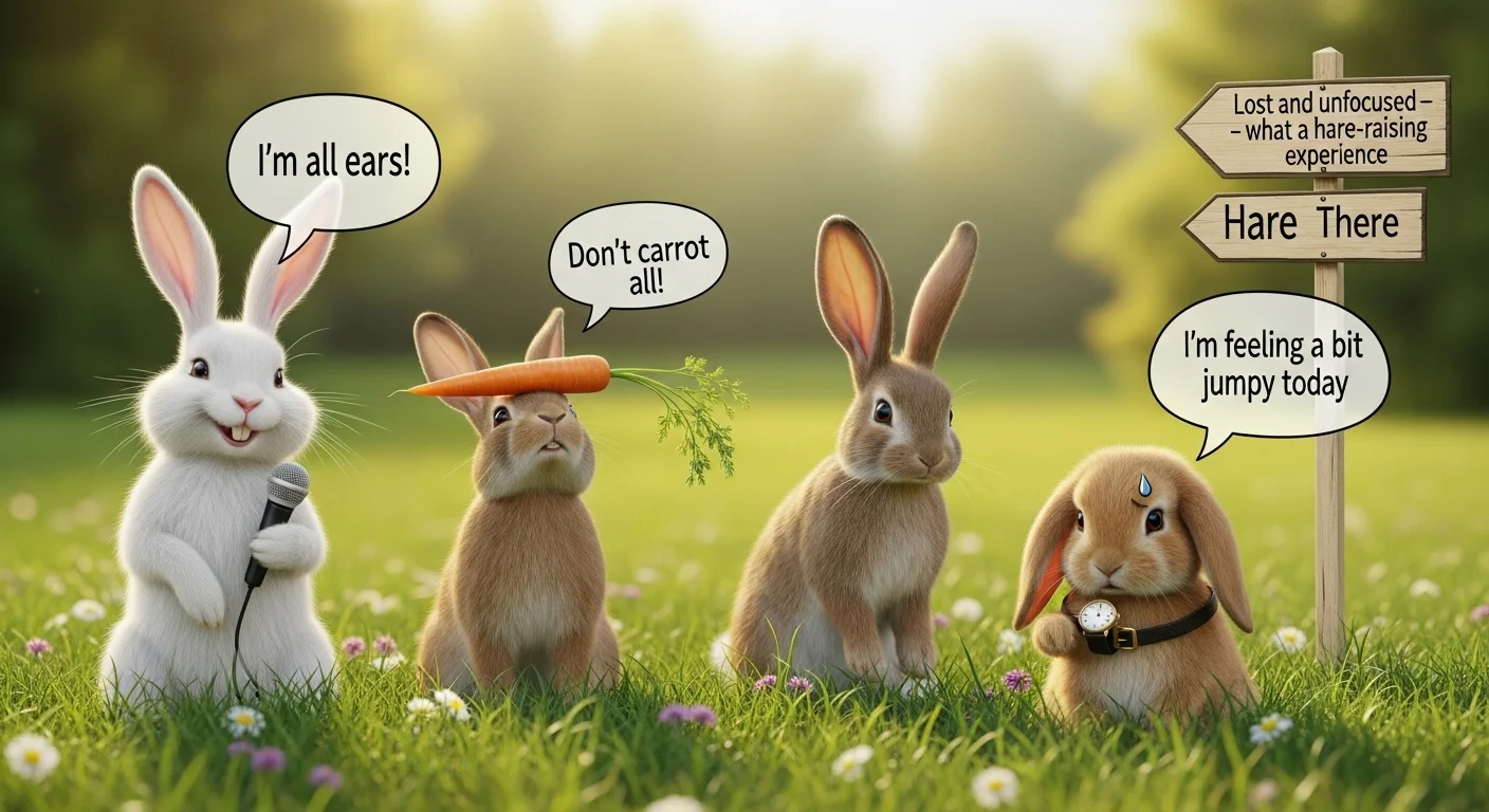 rabbit puns one liners