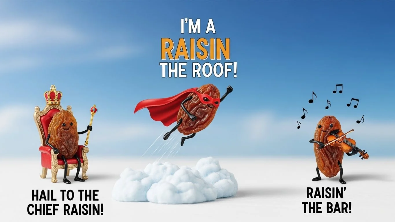 raisin puns one liners