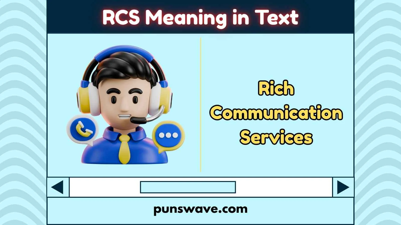 RCS Meaning in Text