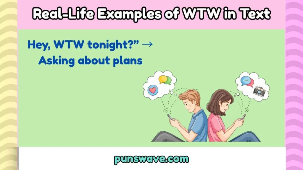 Real-Life Examples of WTW in Text