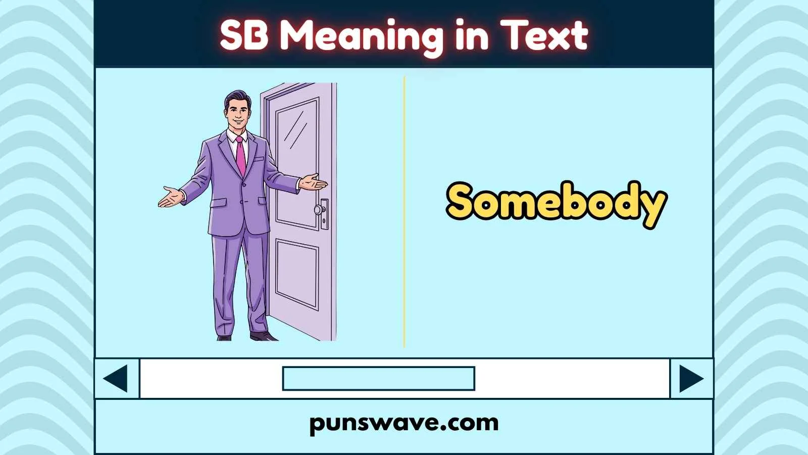 SB Meaning in Text