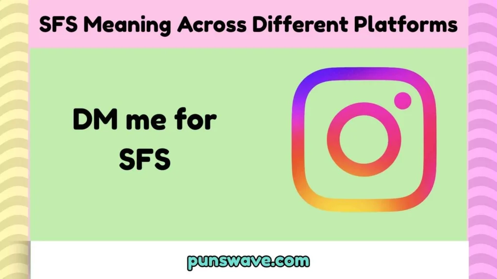 SFS Meaning Across Different Platforms