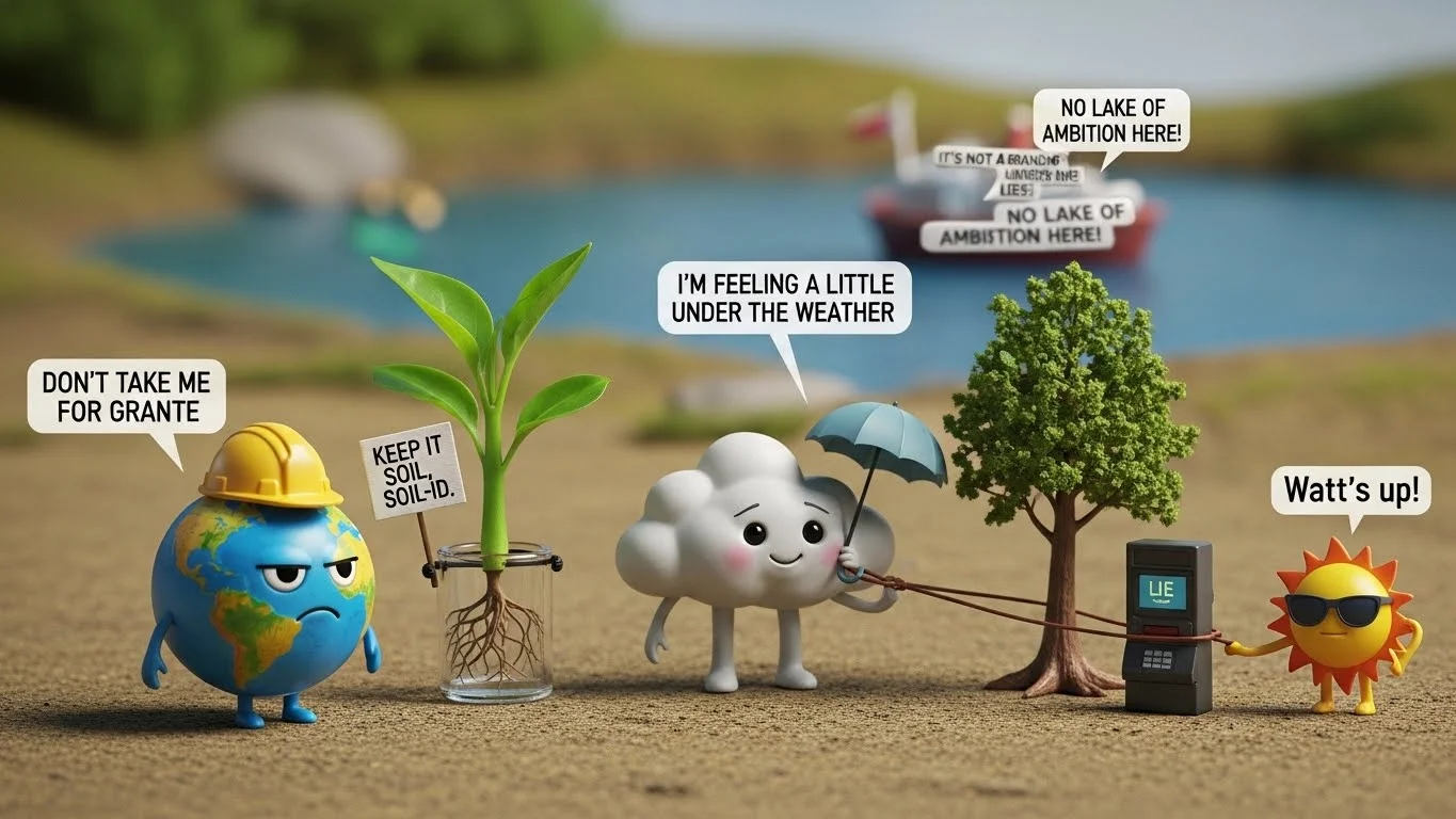 short environmental science puns