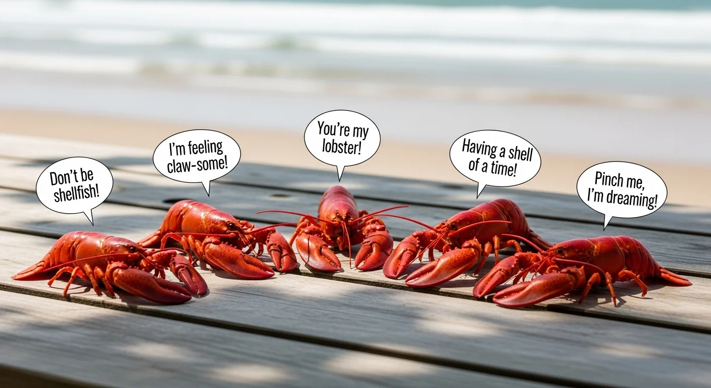 short lobster puns