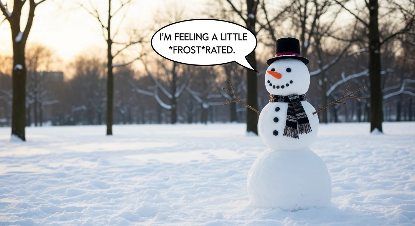 snowman puns one liners