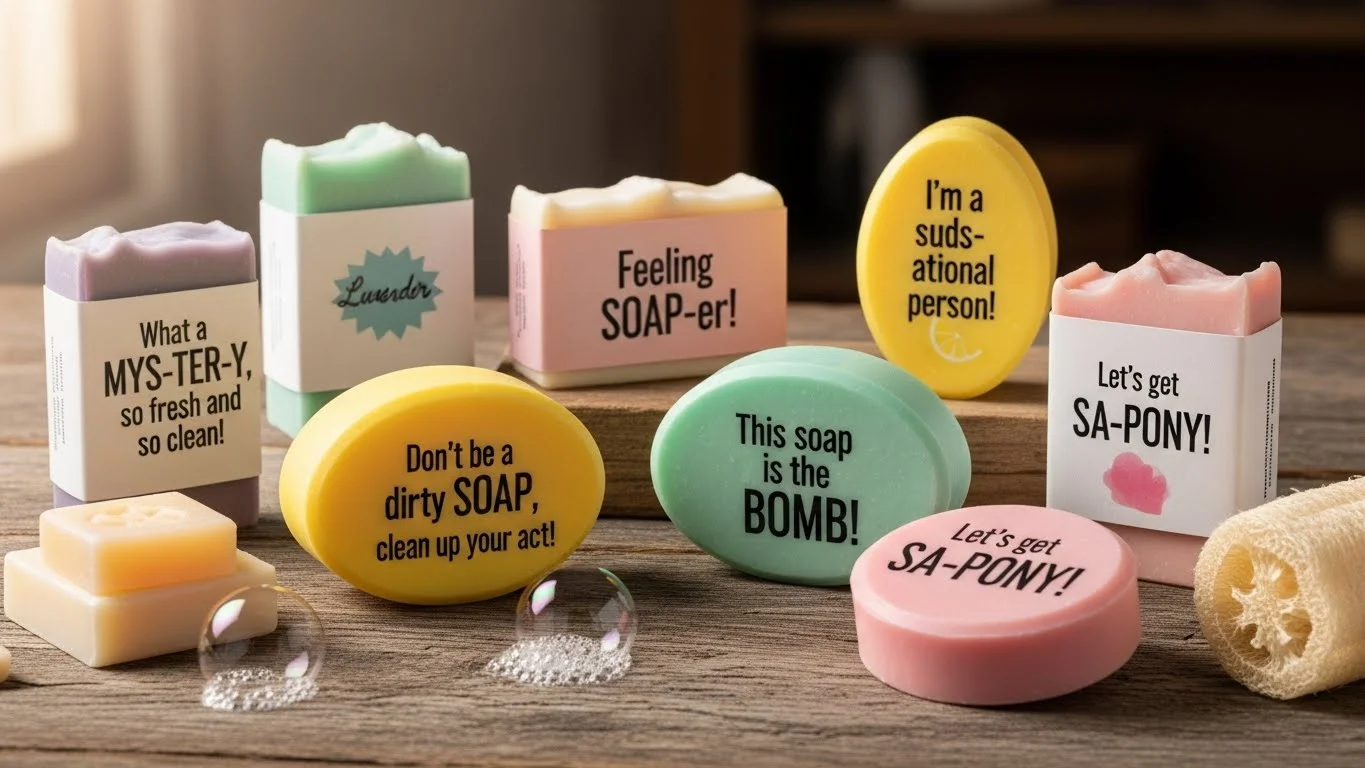 soap puns one liners