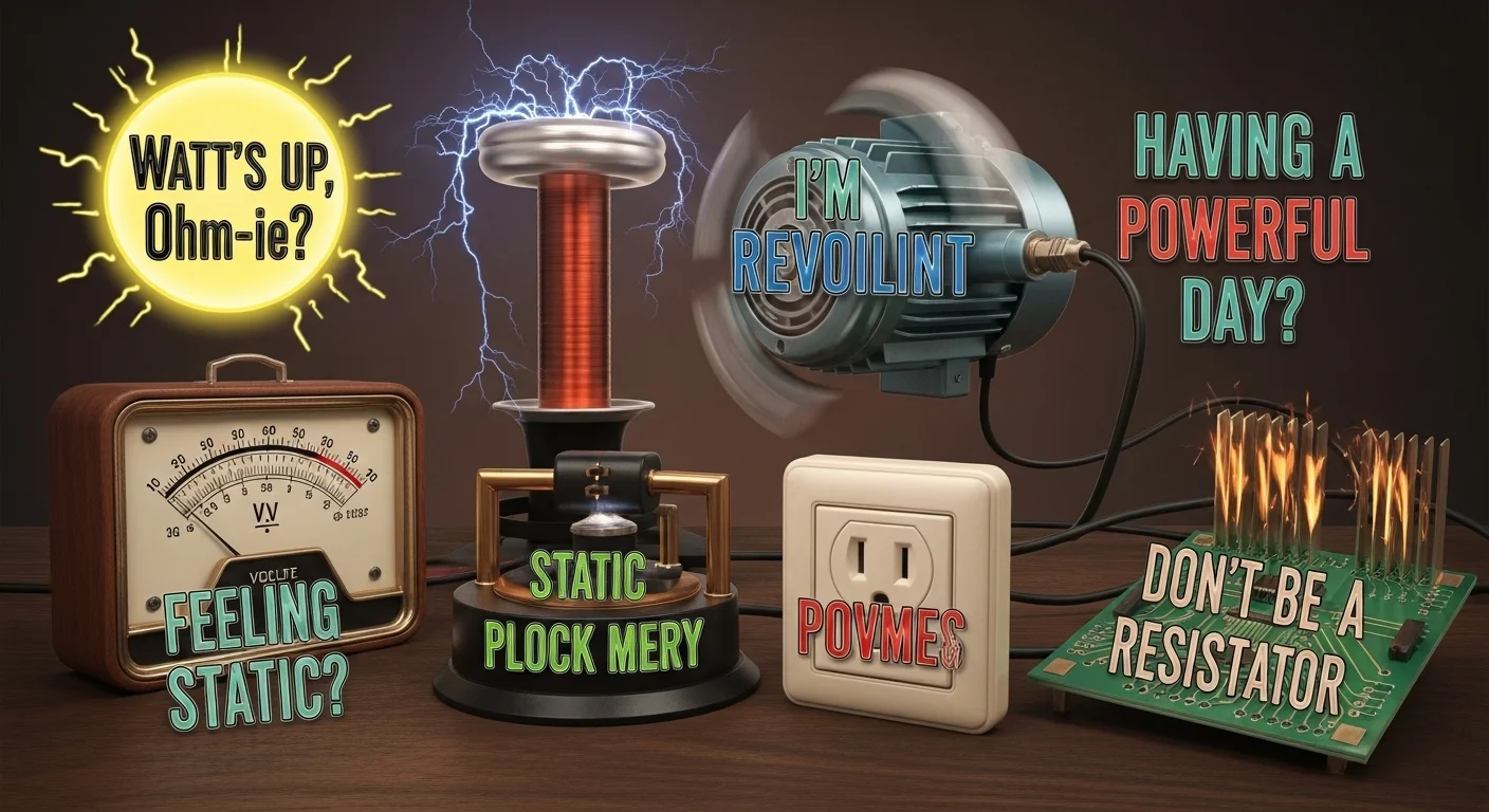 tesla puns one liners