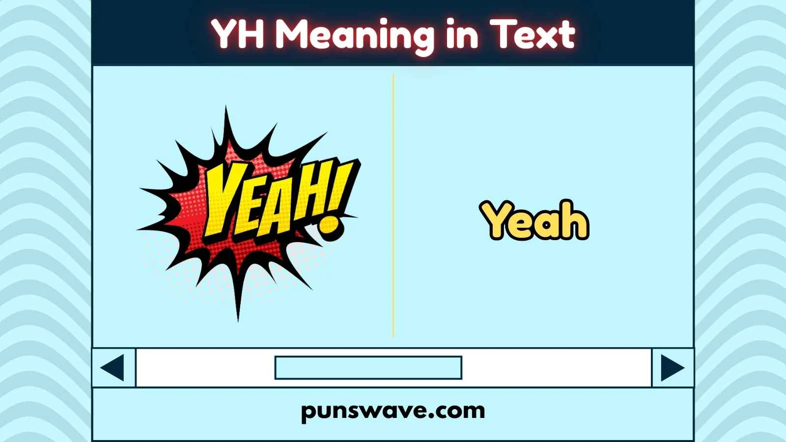 YH Meaning in Text