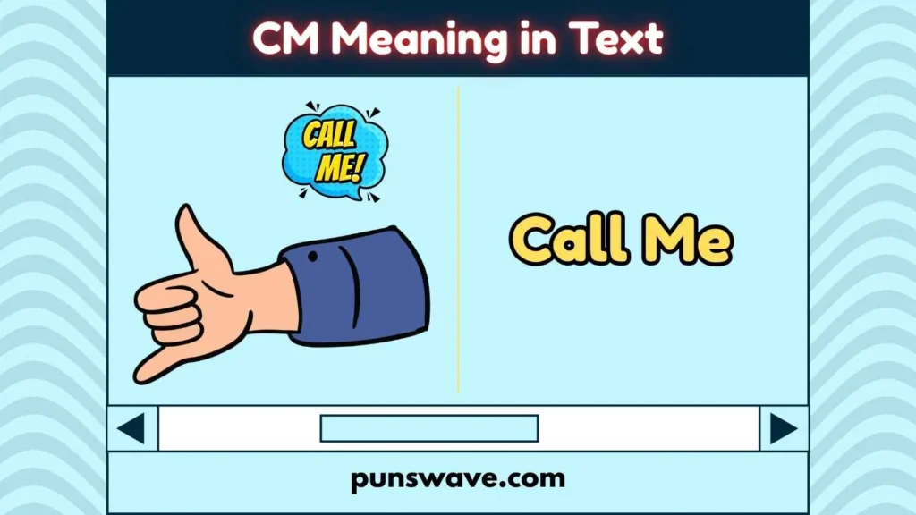 CM Meaning in Text